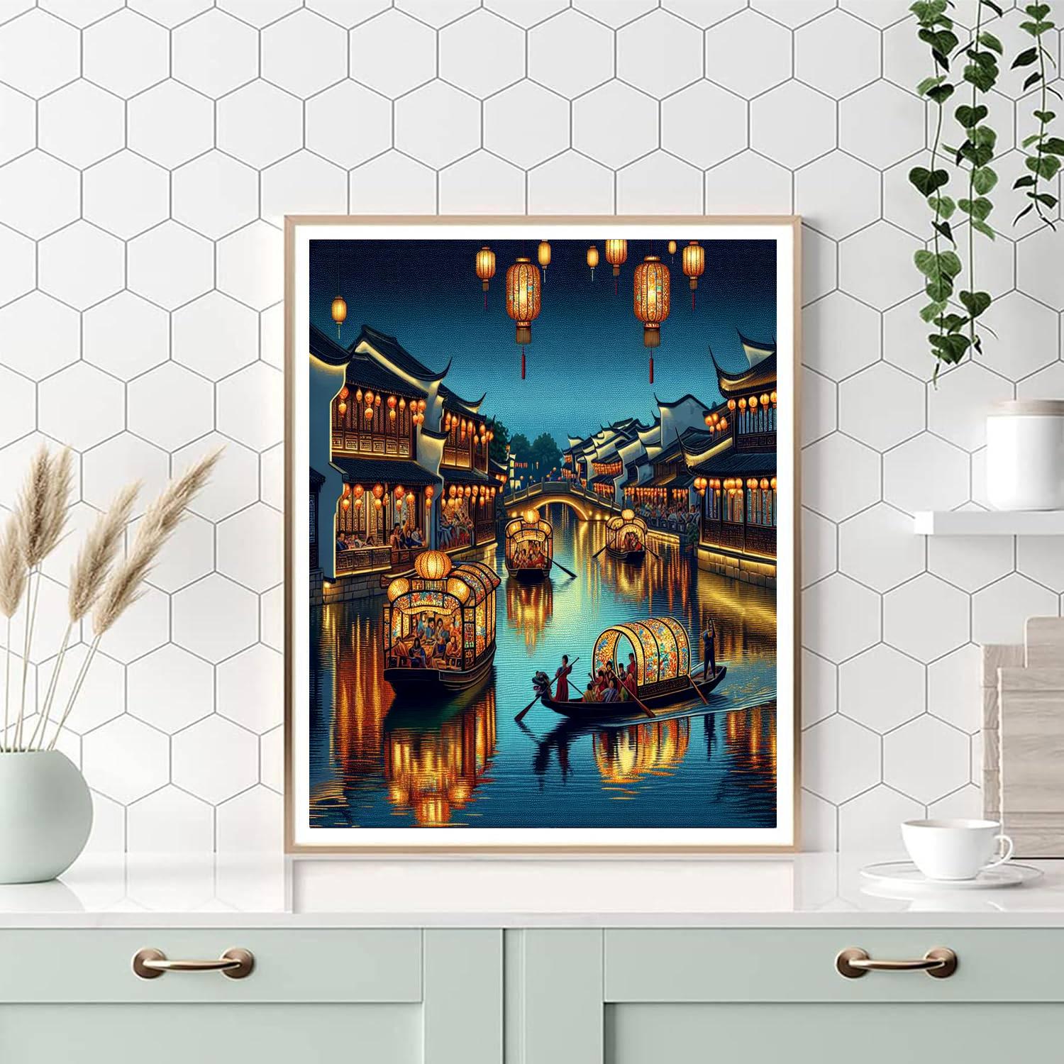 The Venetian Water Festival - China Number Painting