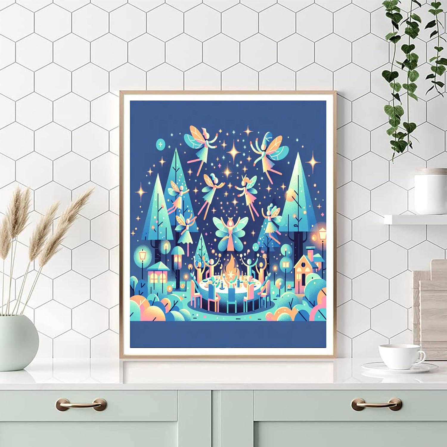 Forest Fairy Fête Paint By Color