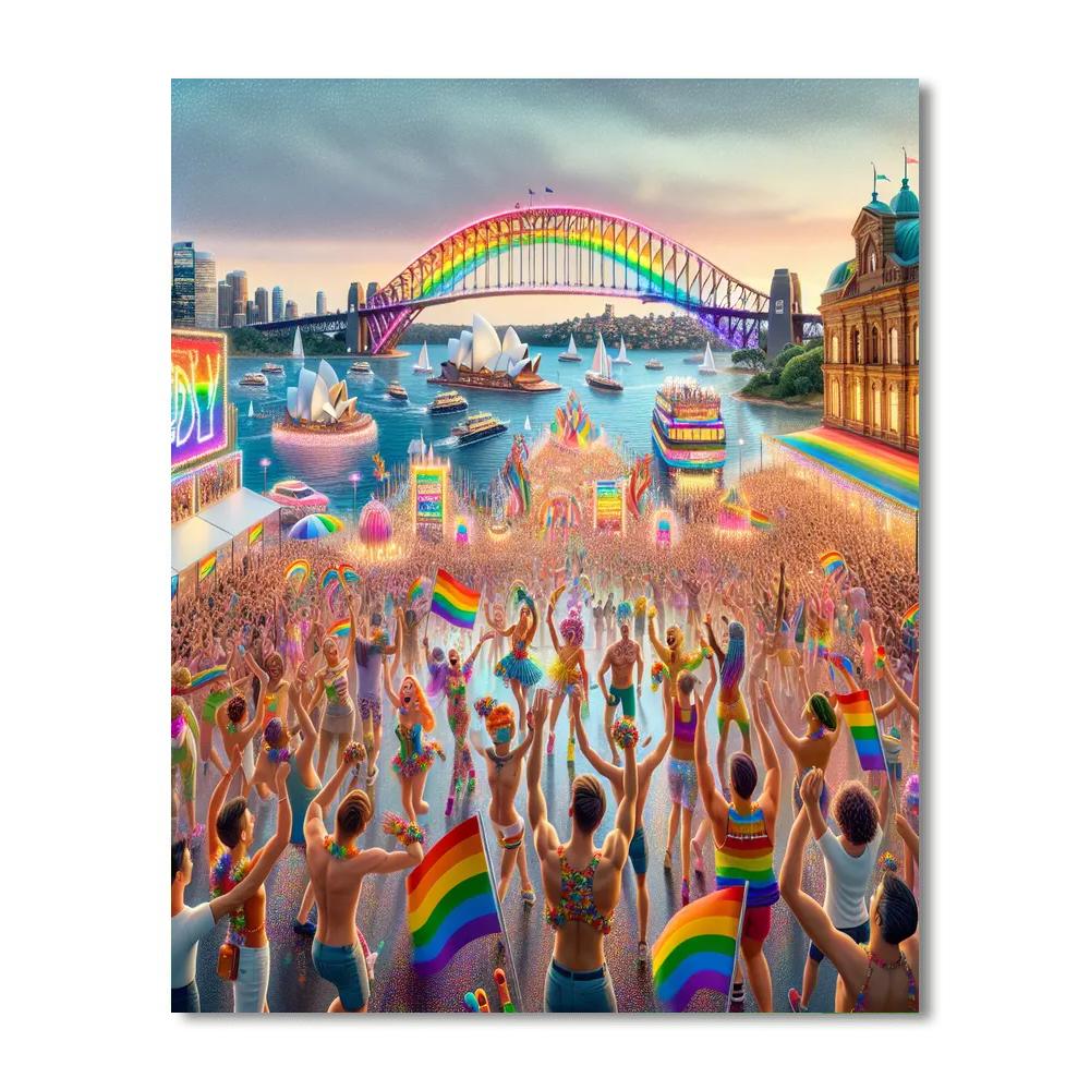 World Pride - Sydney Paint By Numbers Kits