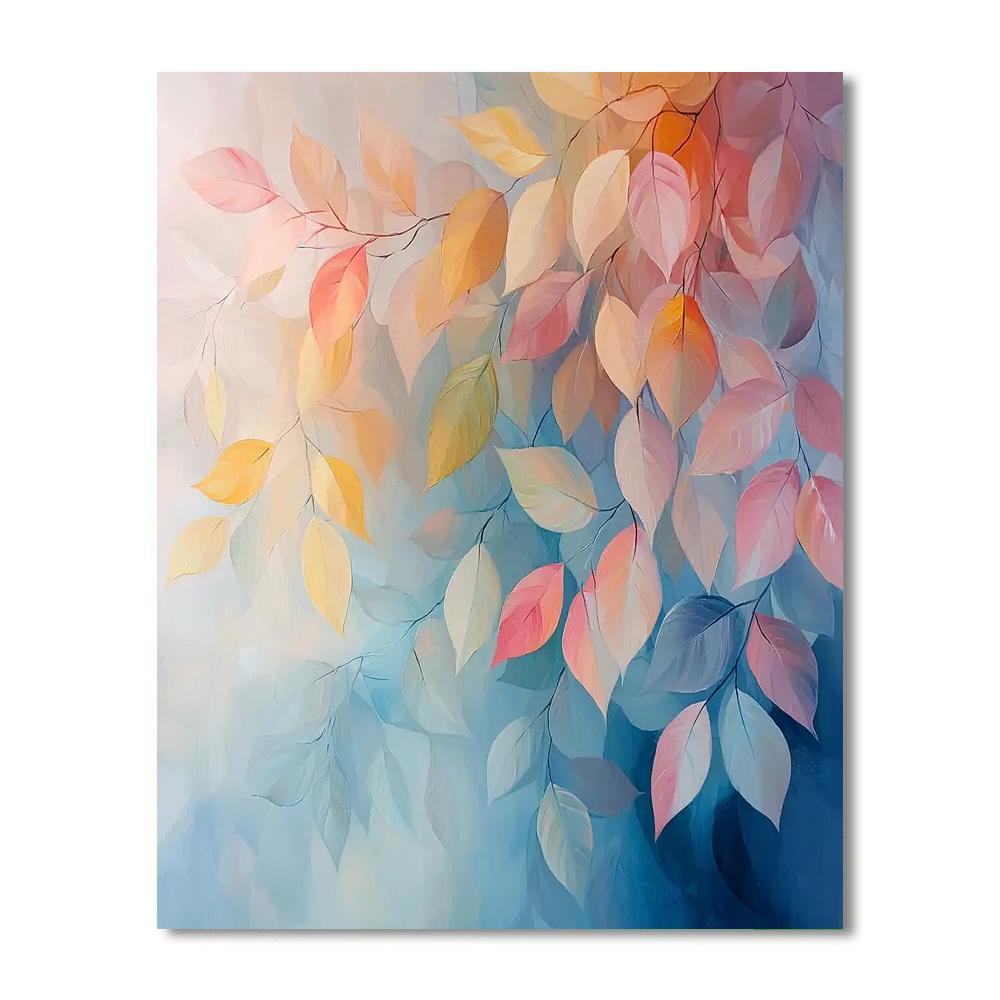 Edgar Degas Inspired Harmony Of Falling Leaves  Paint By Numbers