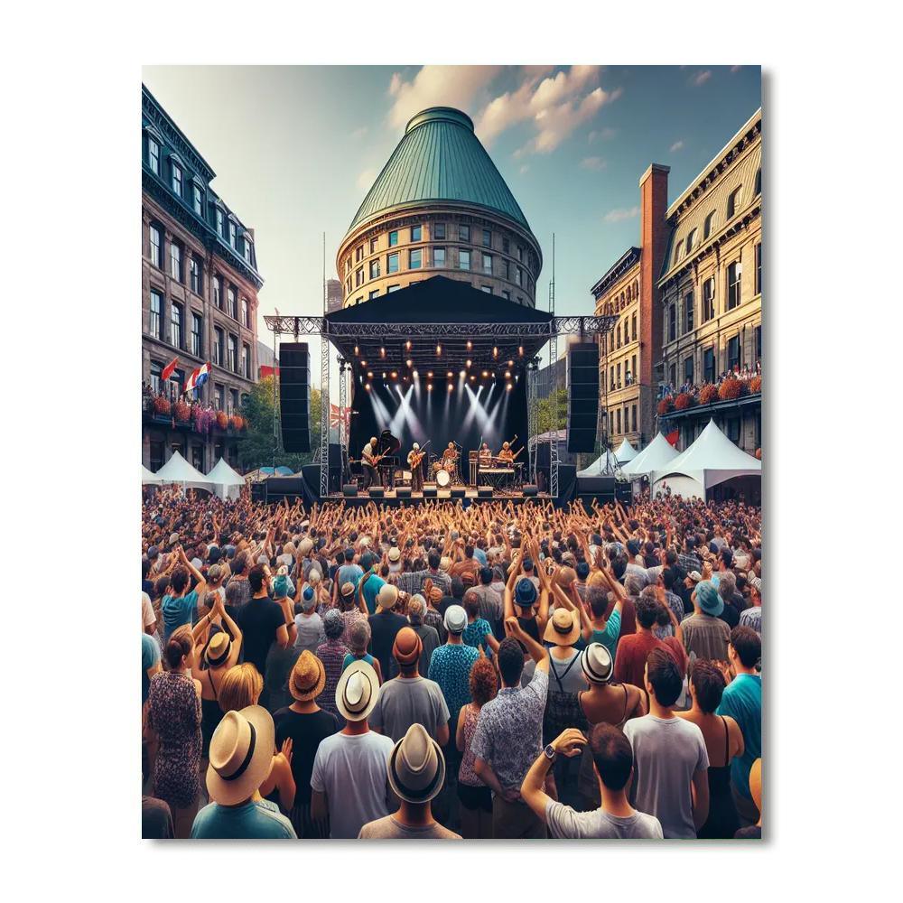 International Jazz Festival - Canada Numbered Painting Kits