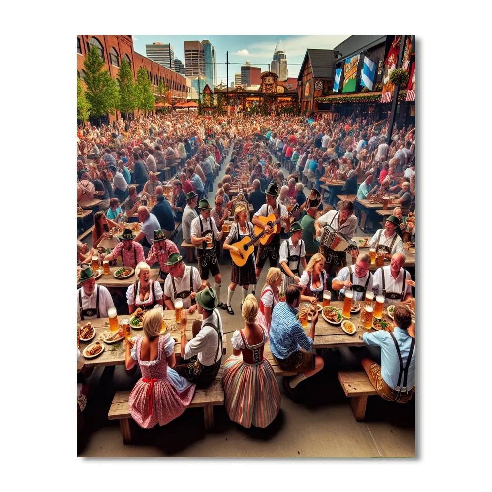 Oktoberfest Zinzinnati - United States Numbered Painting Kits