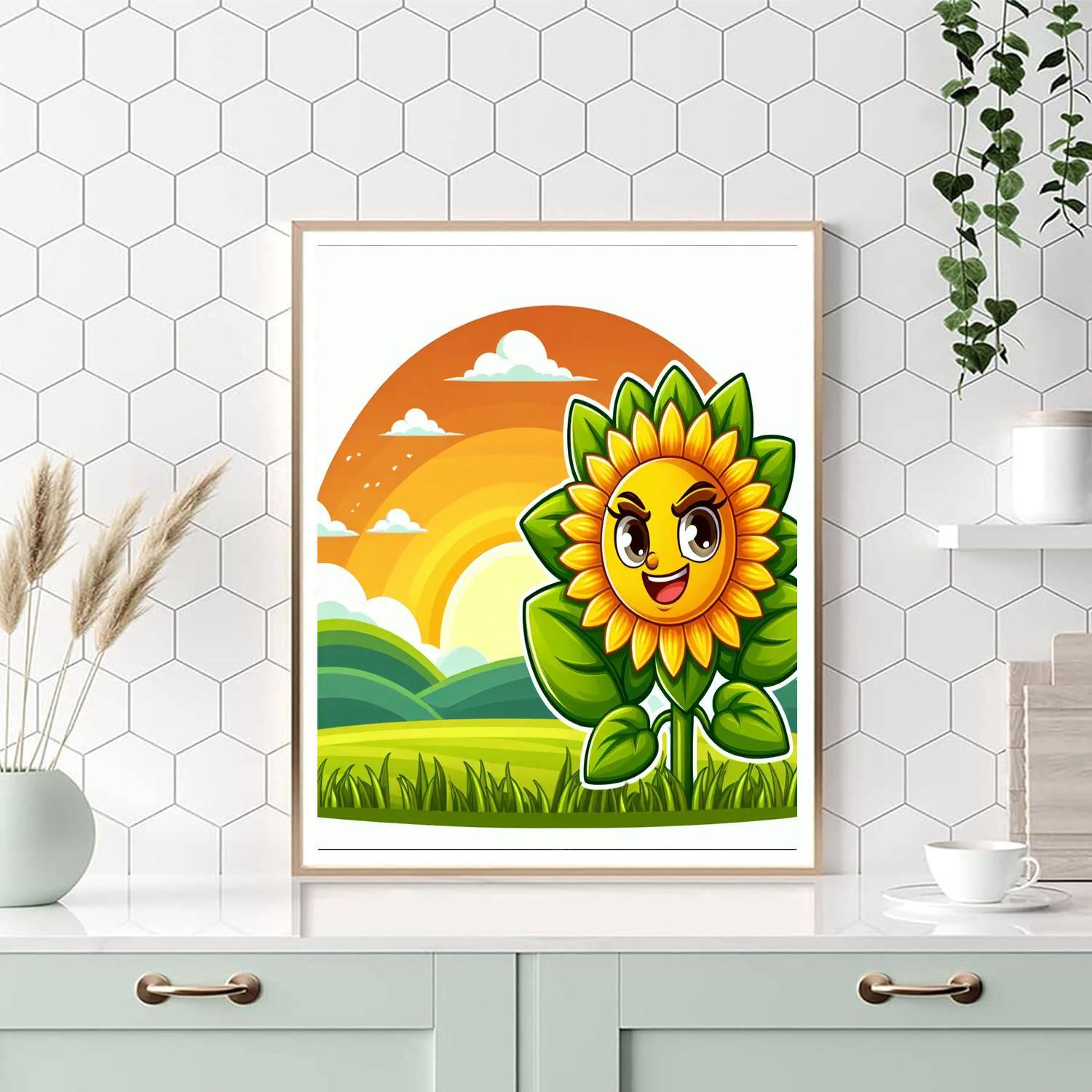 Sassy Sunflower Paint By Color