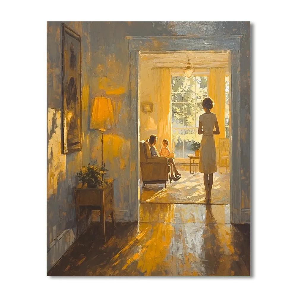 Through Her Eyes Number Painting