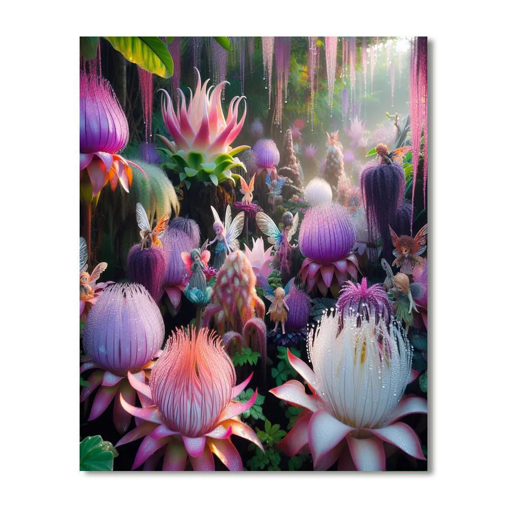 Enchanted Garden Wonderland Paint By Number