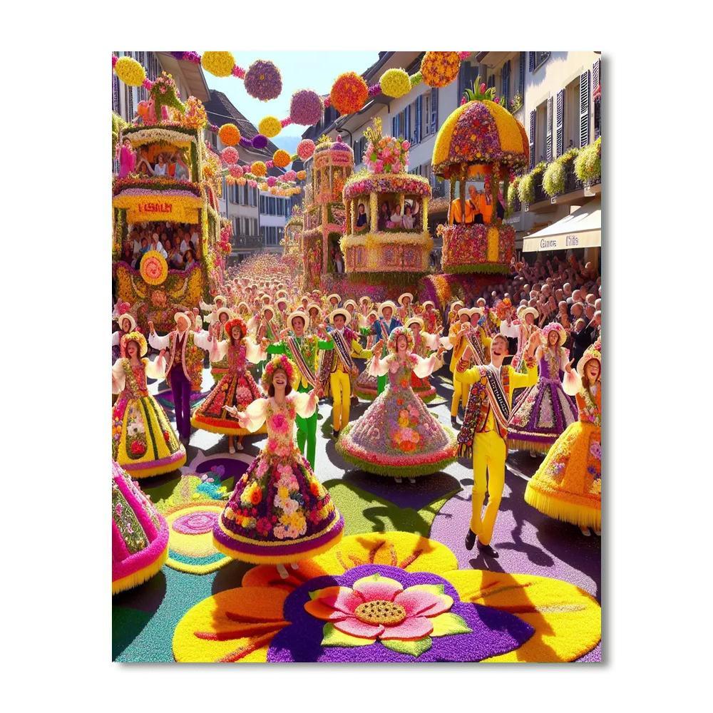 Festa Da Flor - Madeira Paint By Numbers Kits