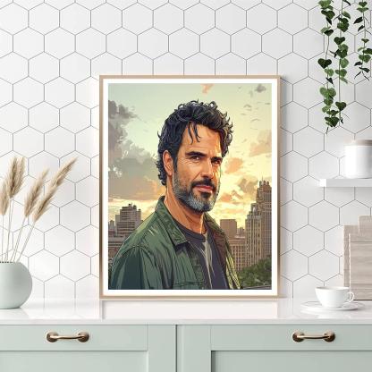 Mark Ruffalo: The Incredible Depth Of Bruce Banner Paint By Color