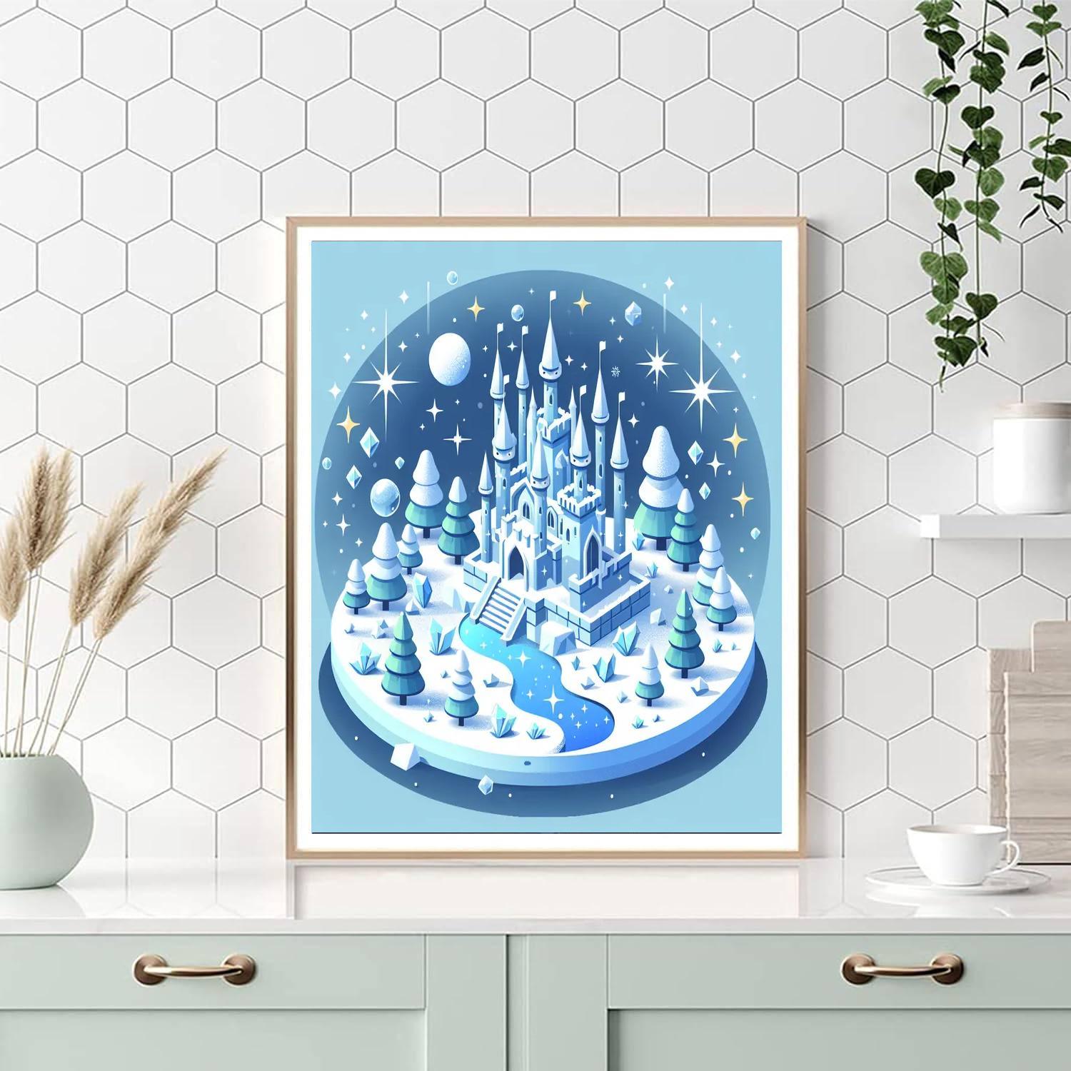 Ice Castle Adventure Paint By Number