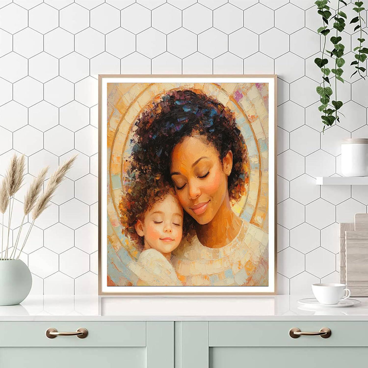 Mother's Heart And Soul Painting Number Kit