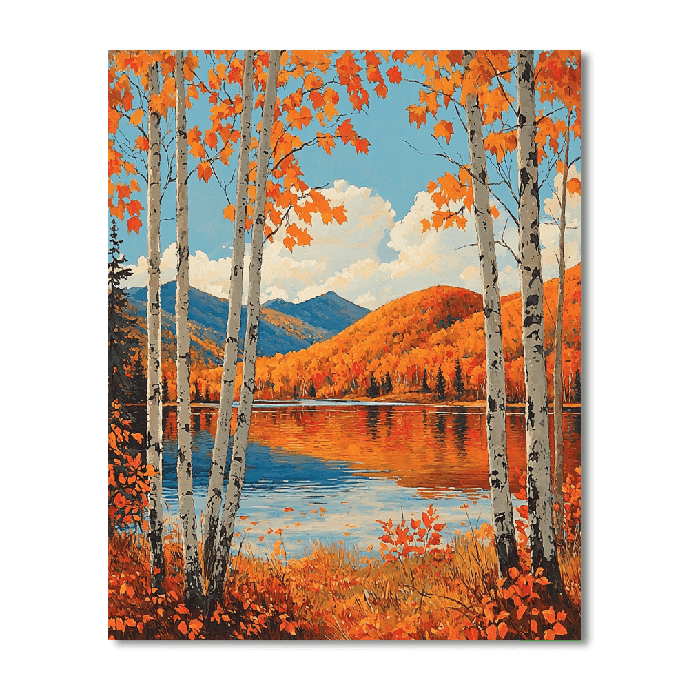 Winslow Homer Inspired Autumn Harmony  DIY Paint By Numbers