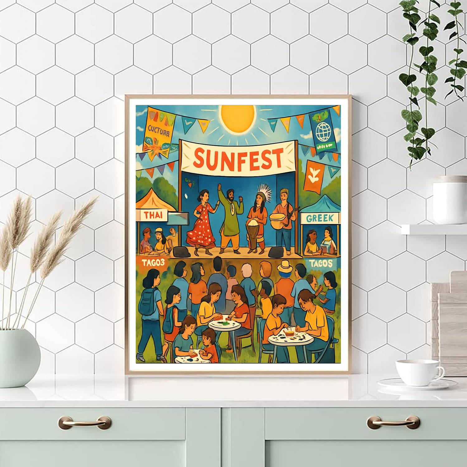 Sunfest - Canada Numbered Painting Kits