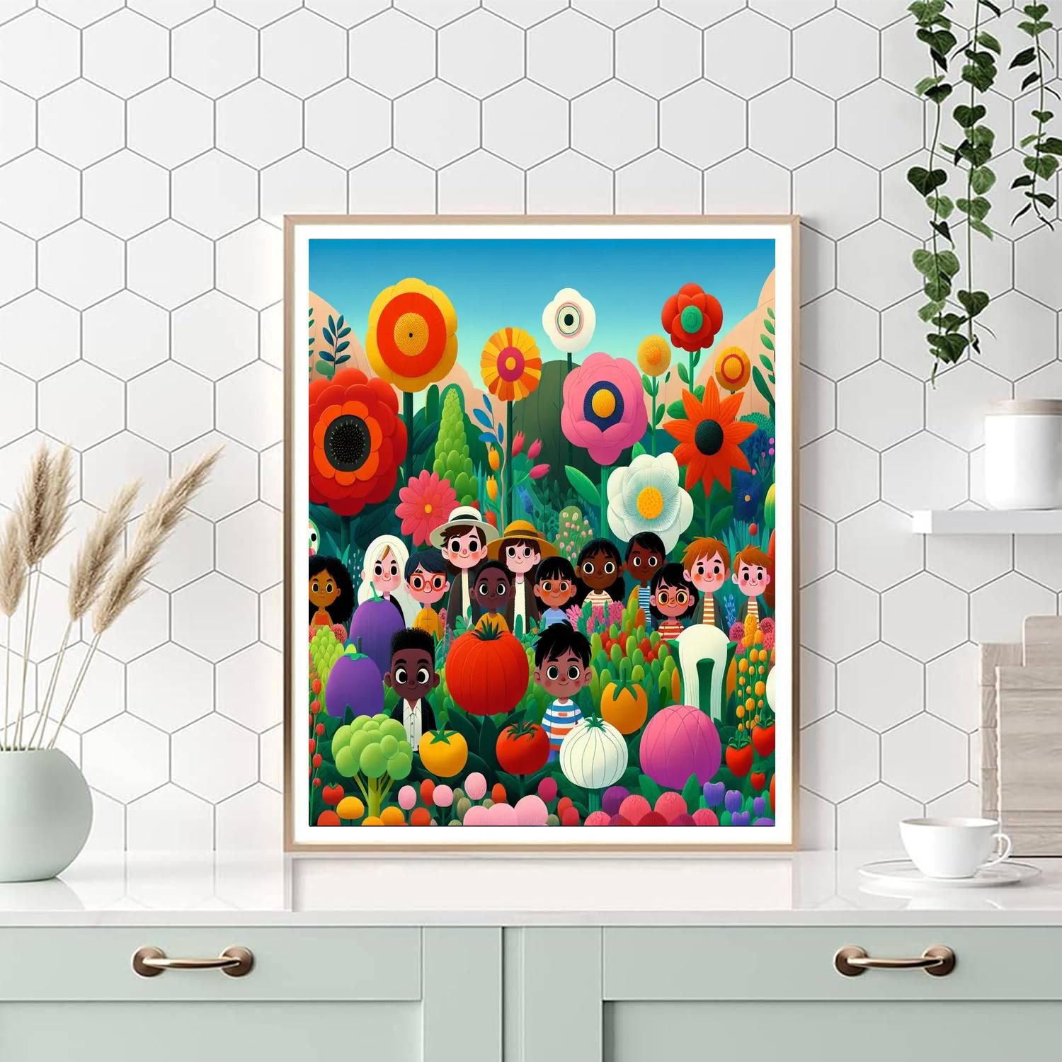 Giant's Secret Garden DIY Paint By Numbers