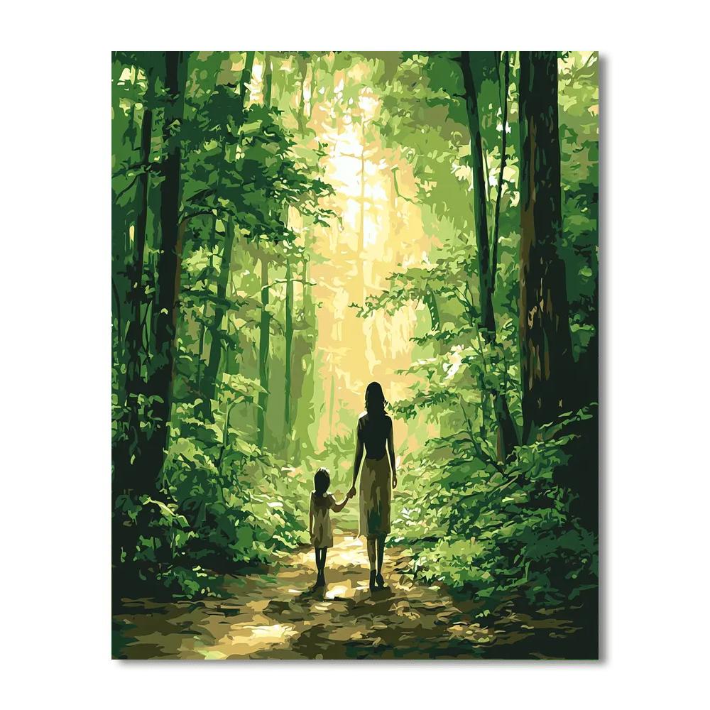 Into The Secret Woods DIY Paint By Numbers