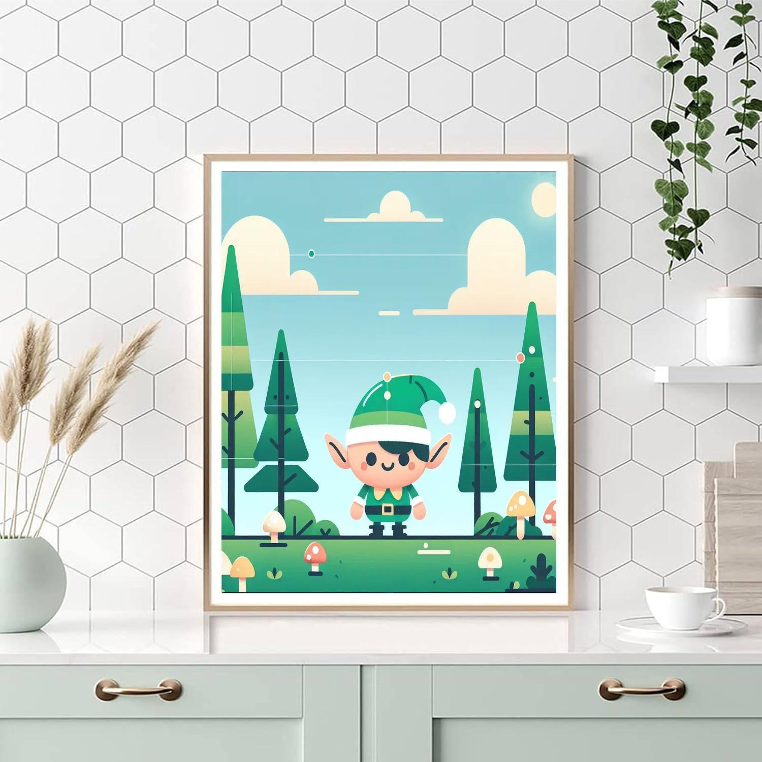 Enchanted Elf Paint By Color