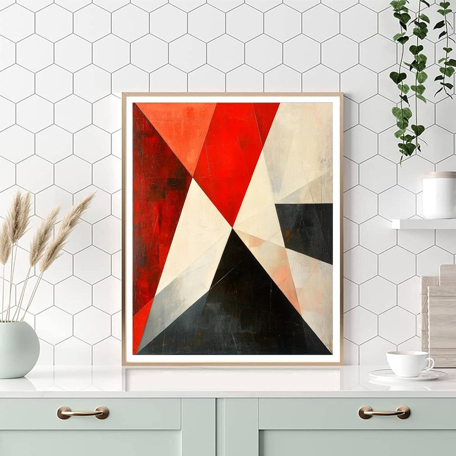 Kazimir Malevich Inspired Essence Of Emotion  Paint By Color