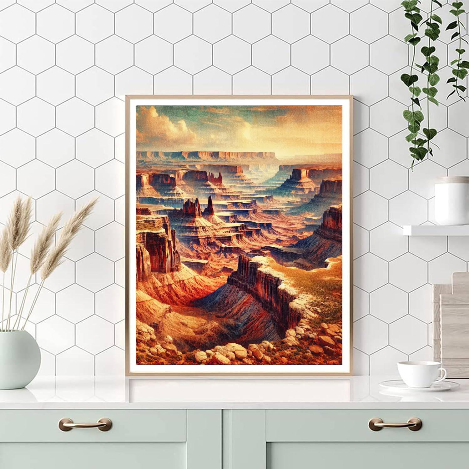 Canyonlands Exploration DIY Paint By Numbers