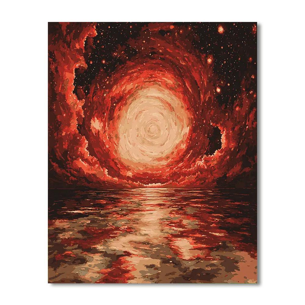 Caravaggio Inspired Tides Of Introspection  Paint By Color