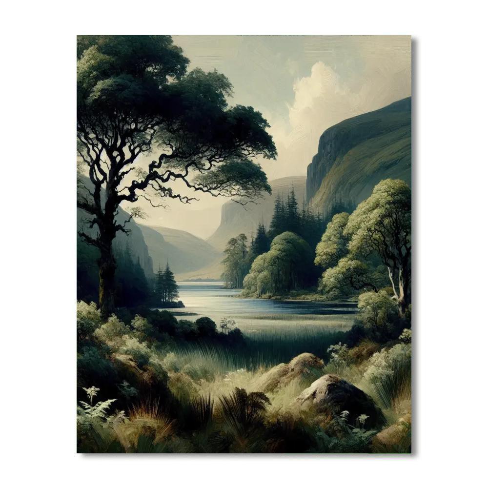 Ireland's Emerald Charm DIY Paint By Numbers