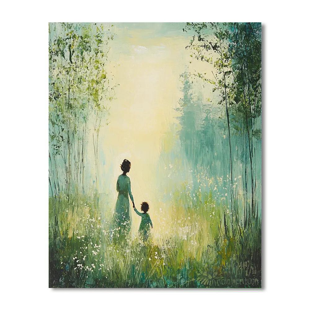 Morning Dew Promise Number Painting