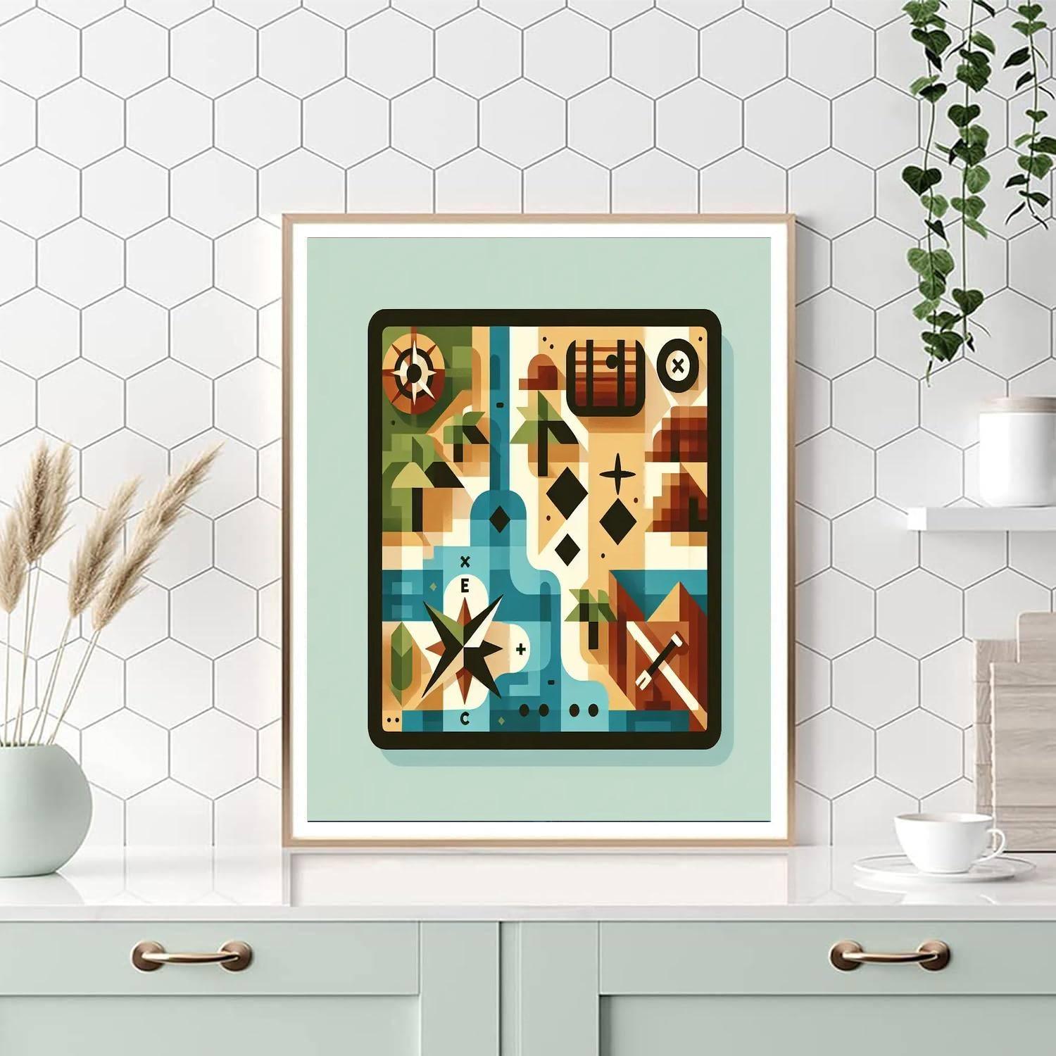 Treasure Island Quest Painting By Numbers Kit