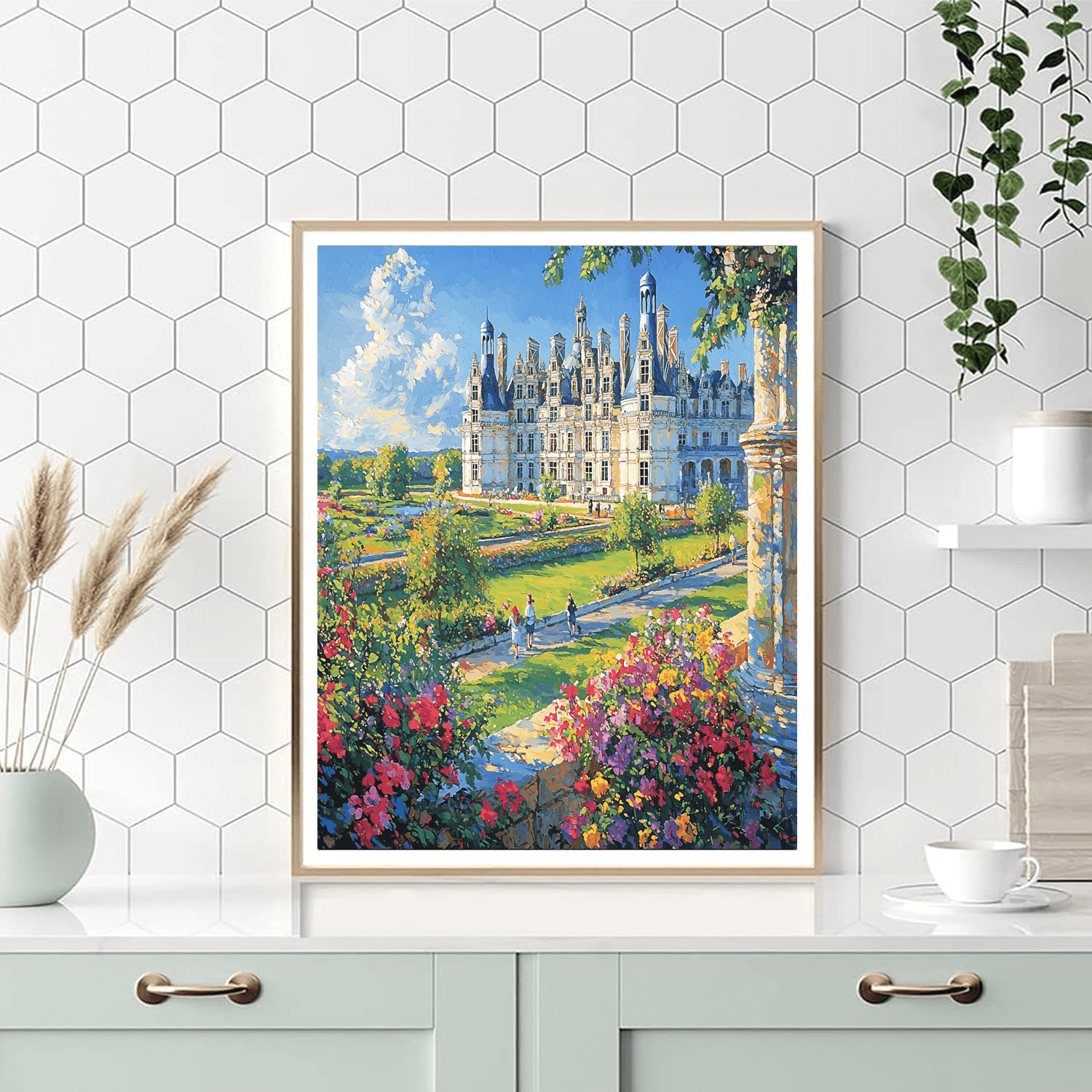 Château De Chambord Paint By Numbers