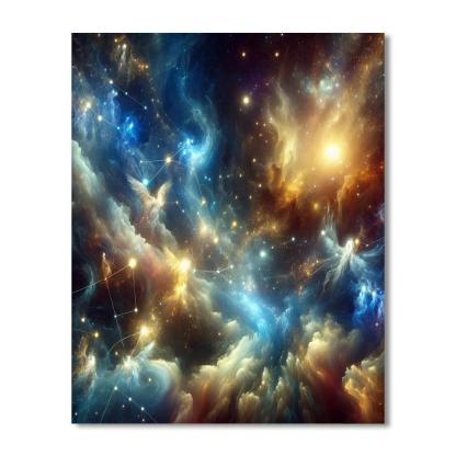 Mythical Celestial Journey Paint By Number