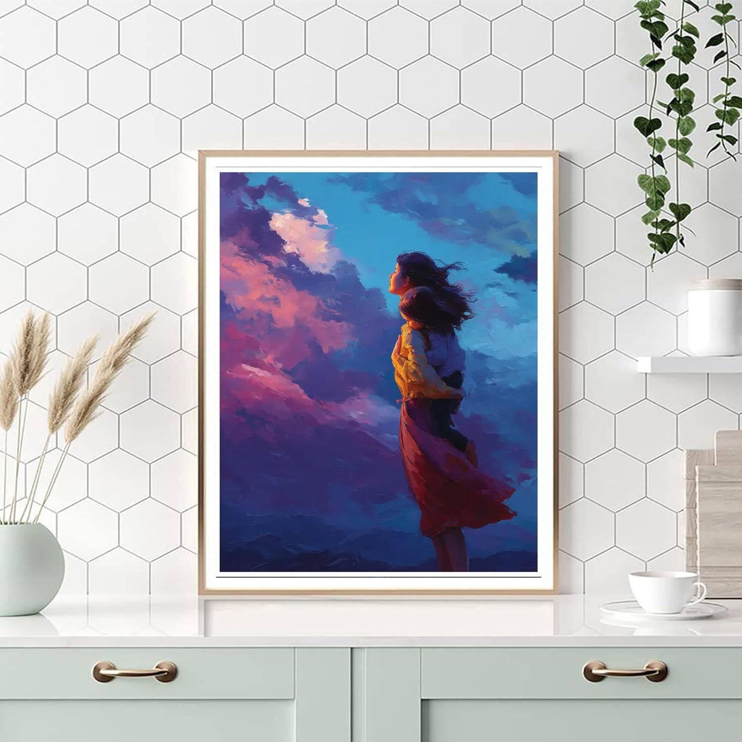 Strength Of A Mother Paint By Color