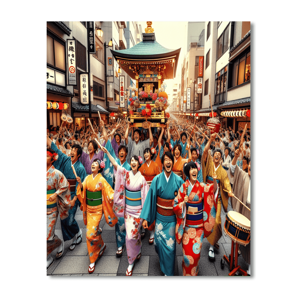 Matsuri - Japan Paint By Numbers Kits