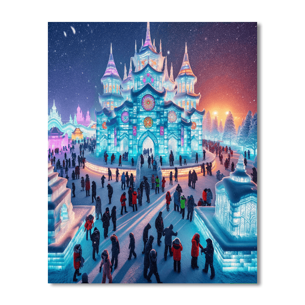 Snow And Ice Sculpture Festival - China Paint By Number