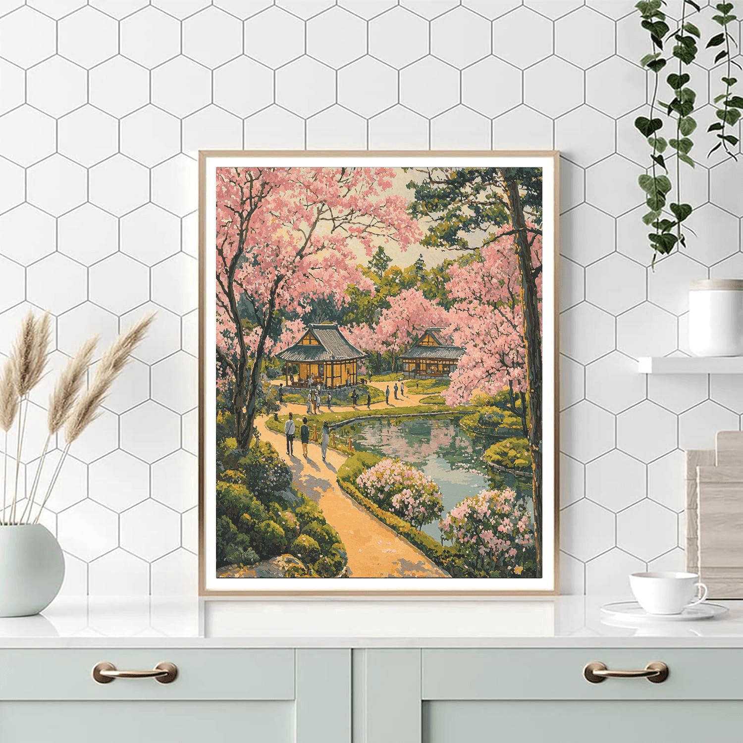 Shinjuku Gyoen National Garden Paint By Numbers Kits