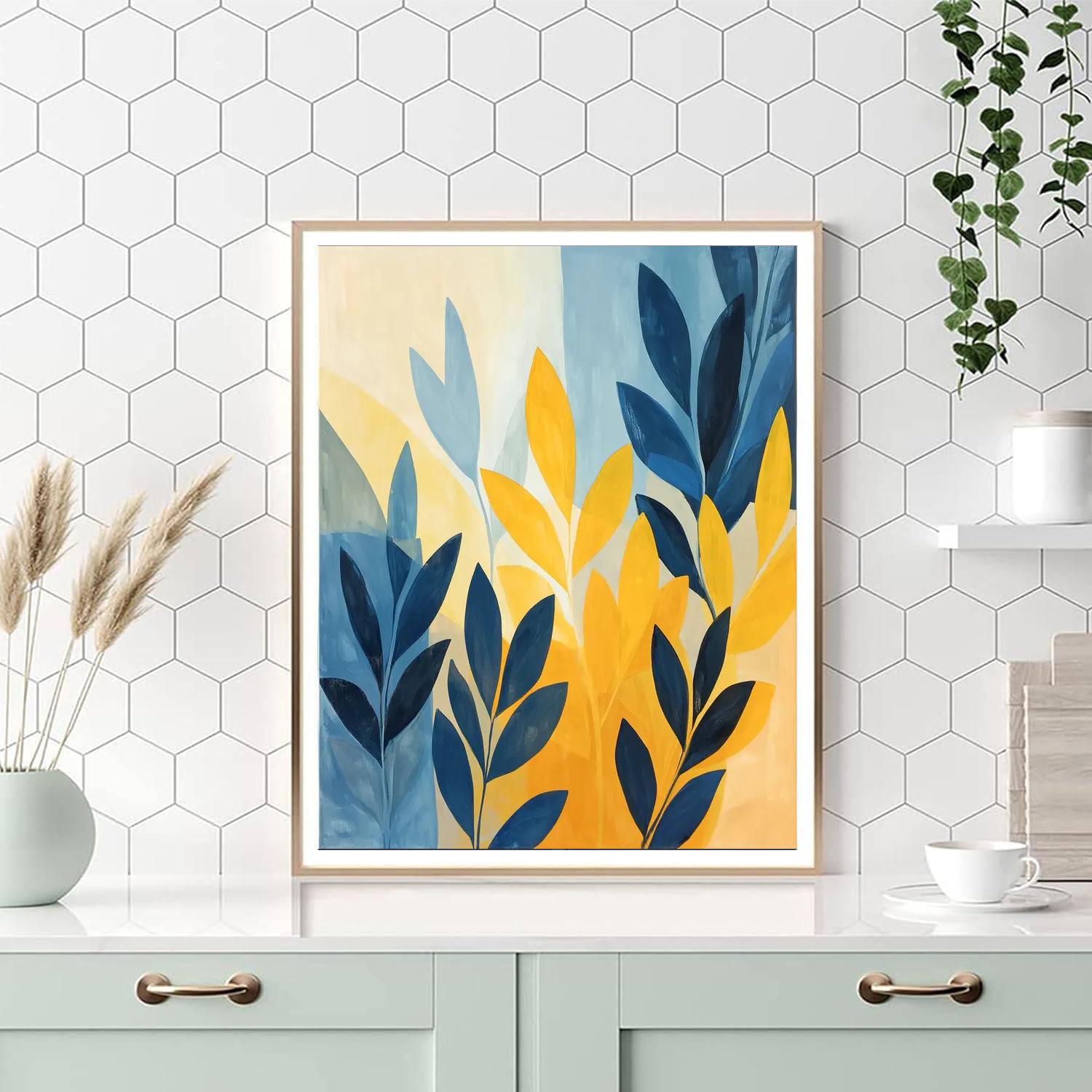 Joan Miró Inspired Nature’s Whimsy  Paint By Numbers Art
