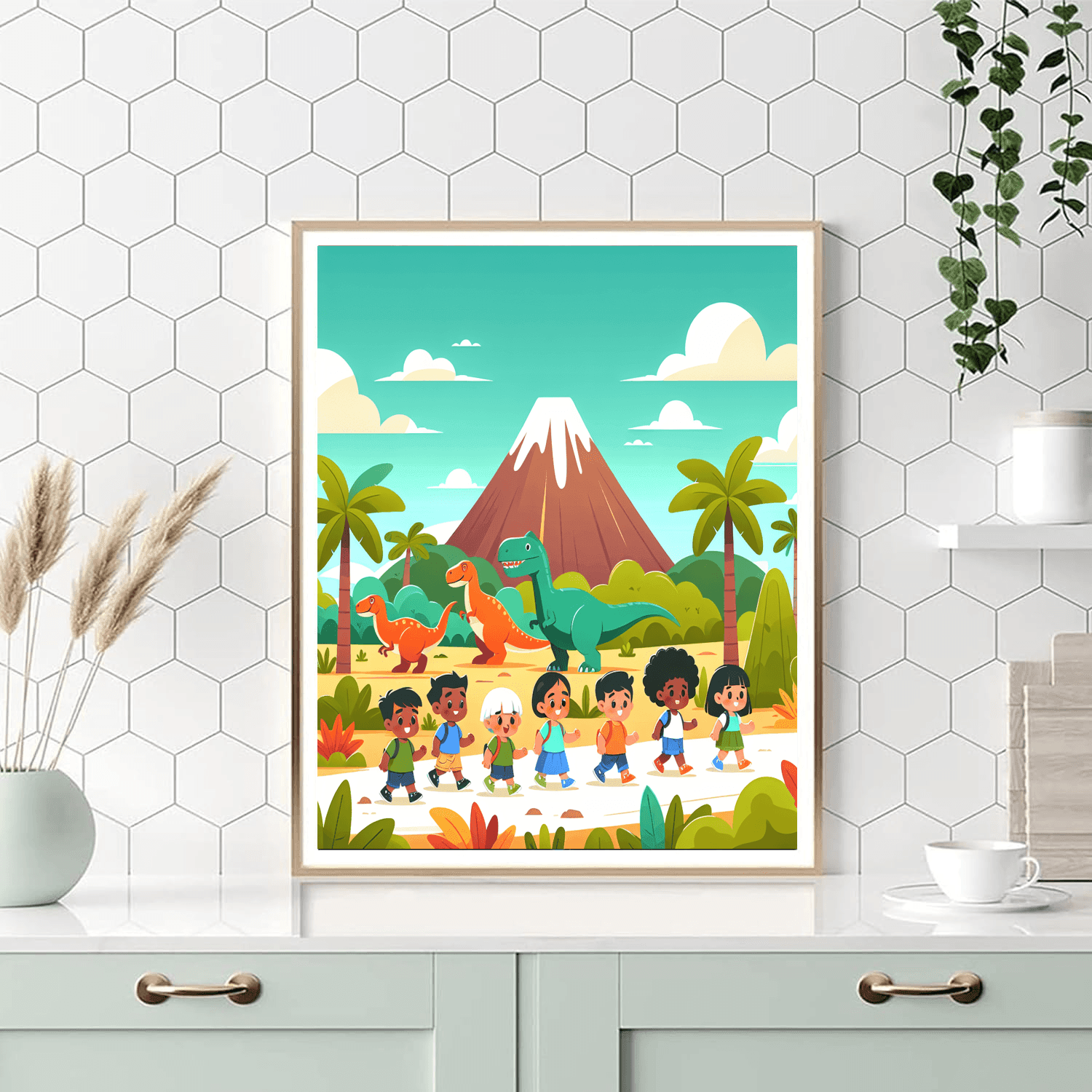 Dinosaur Kingdom Journey Paint By Color