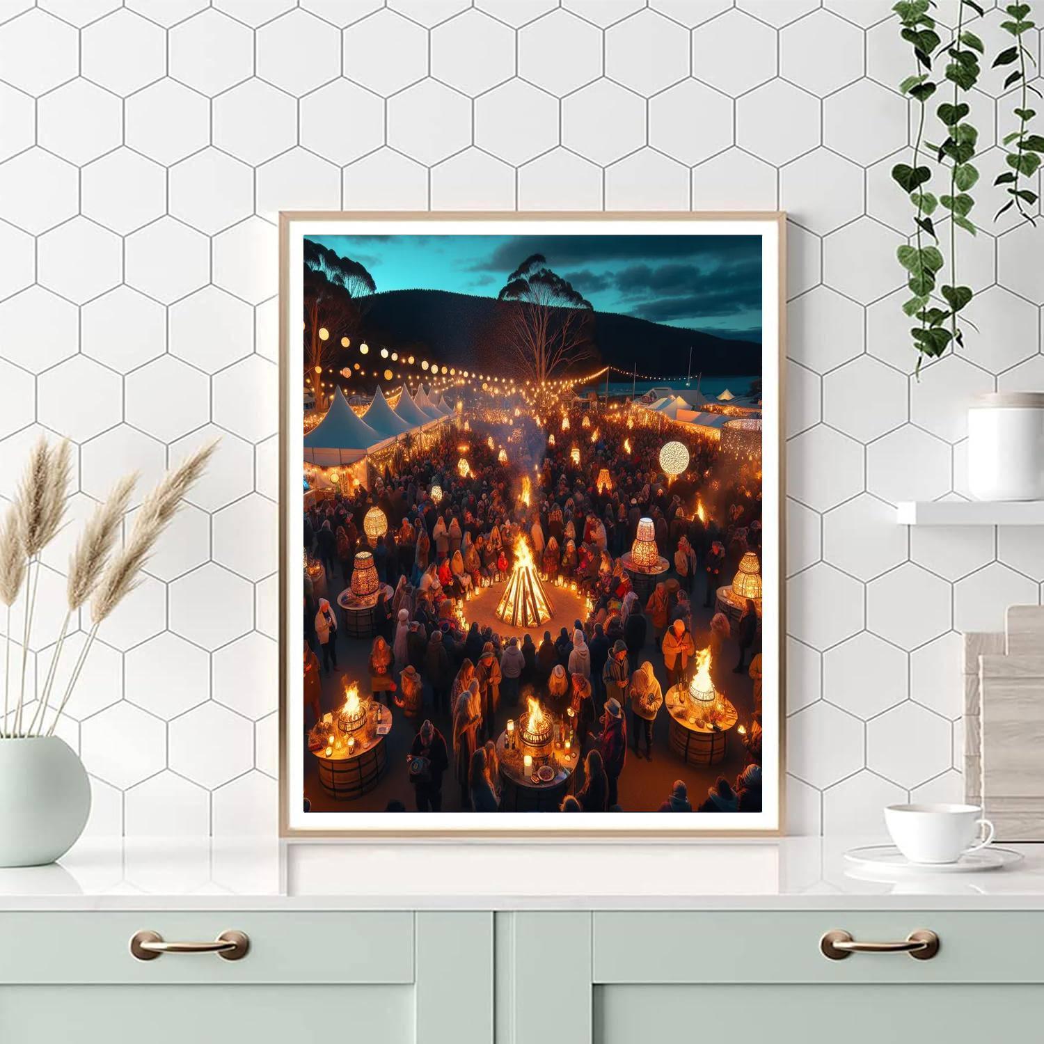 Winter Solstice Festival - Australia Paint By Numbers Kits