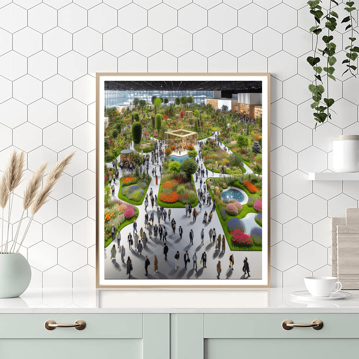 Floriade Expo - Netherlands Painting Number Kit