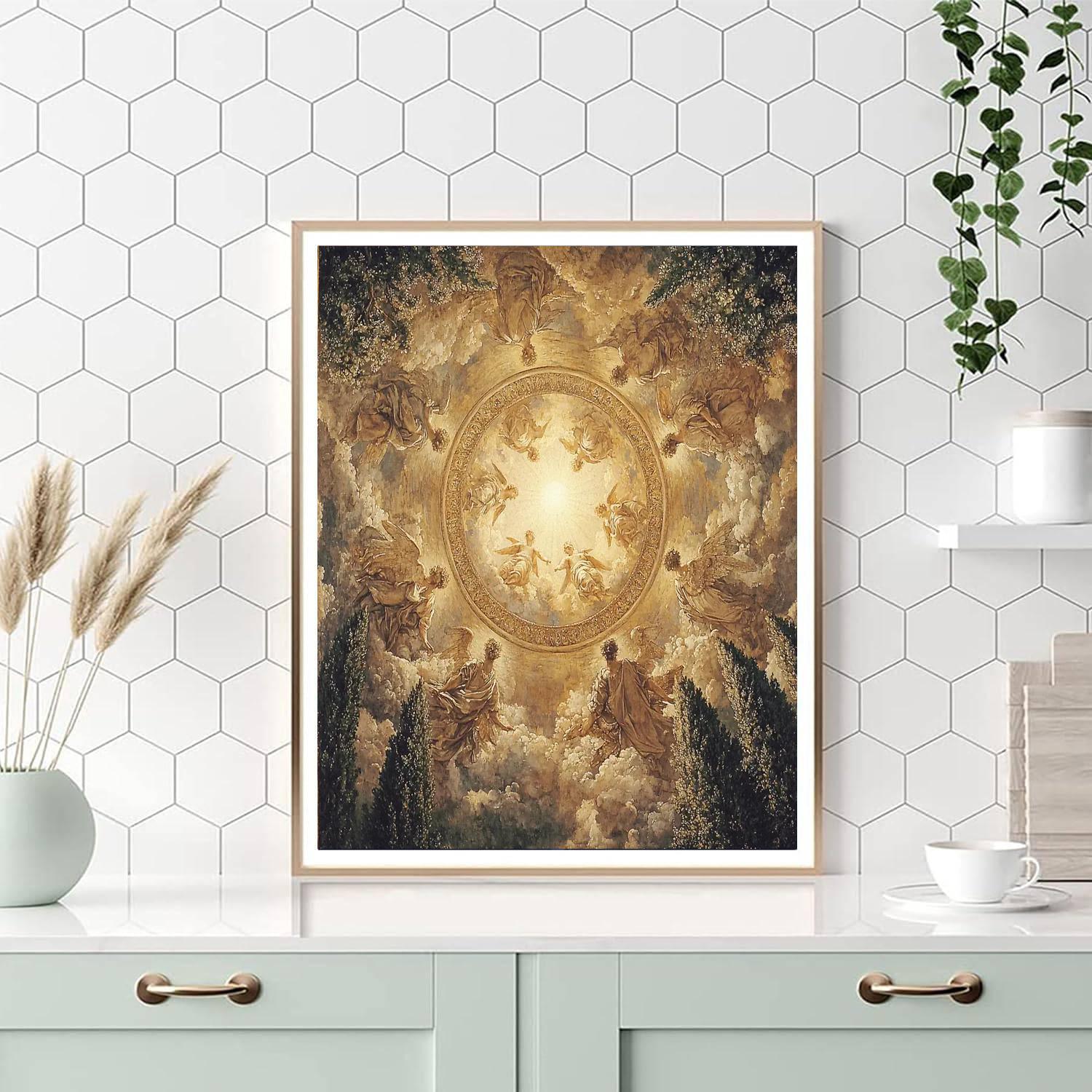 Raphael Inspired Raphael's Divine Symphony  Numbered Painting Kits