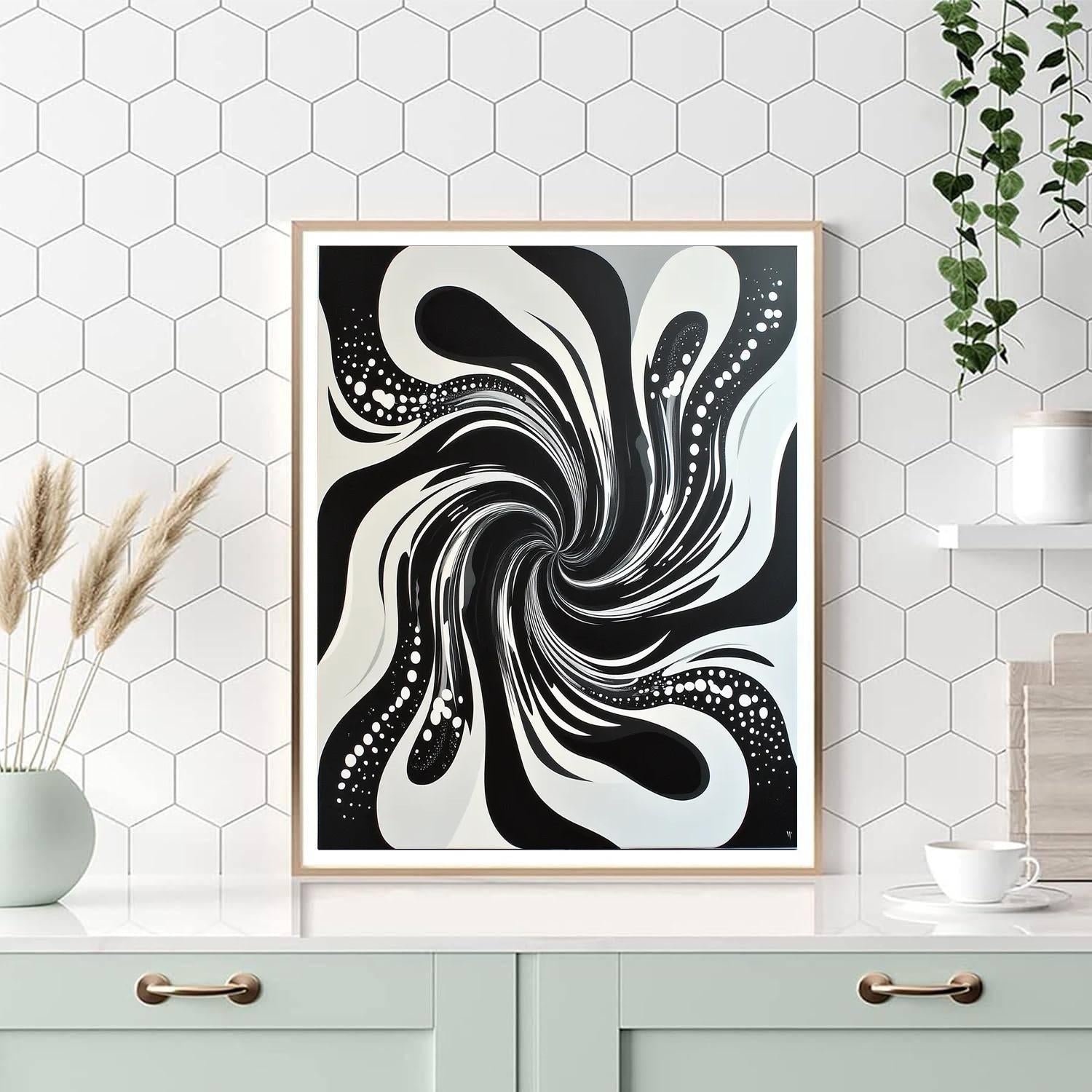 M.C. Escher Inspired The Illusion Of Motion  Paint By Numbers