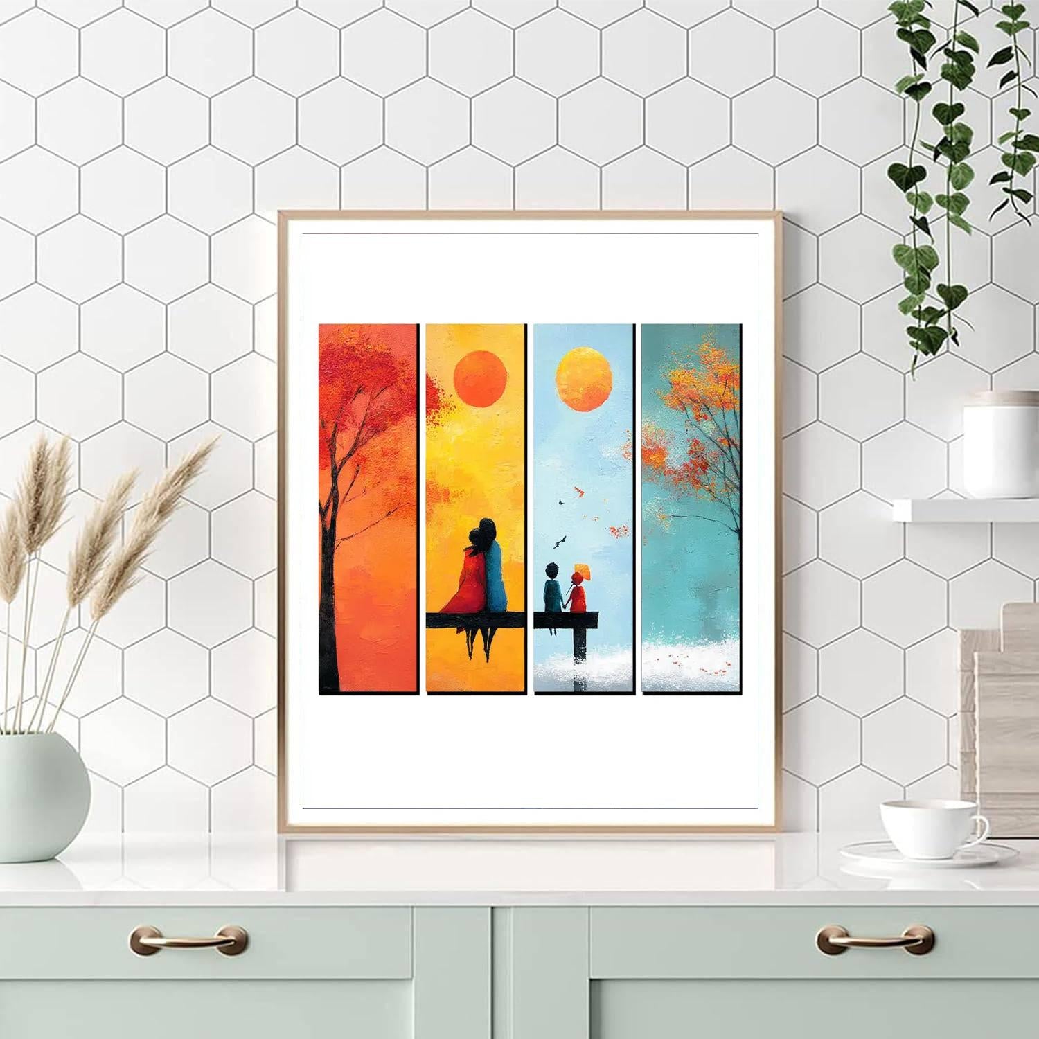 Seasons Of Affection Paint By Numbers Kits