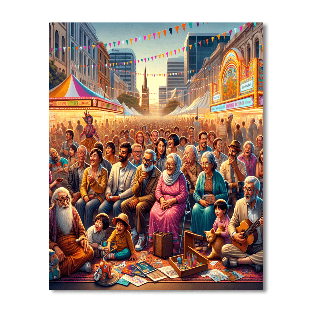 Adelaide Fringe - Australia Paint By Number