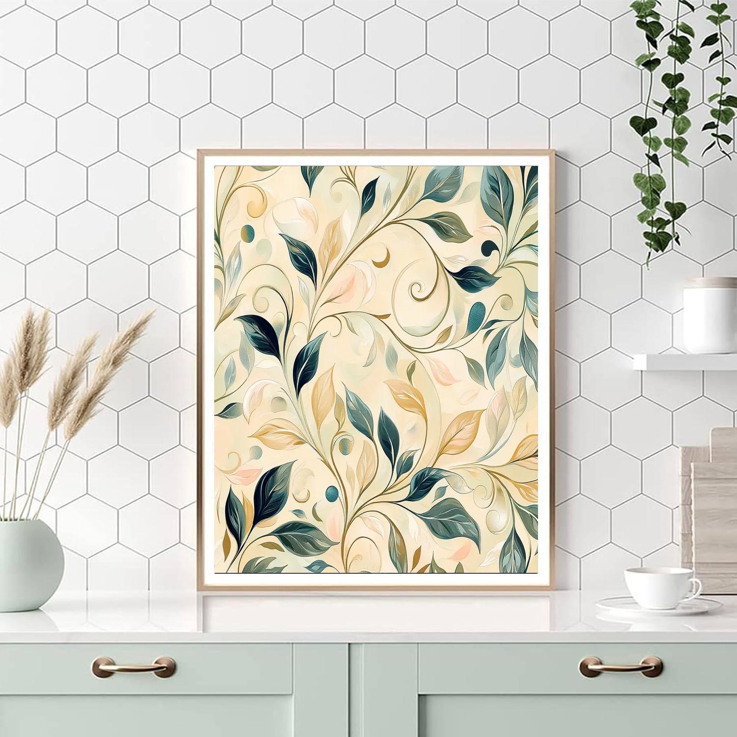 Alphonse Mucha Inspired Whisper Of The Winds  Painting Number Kit