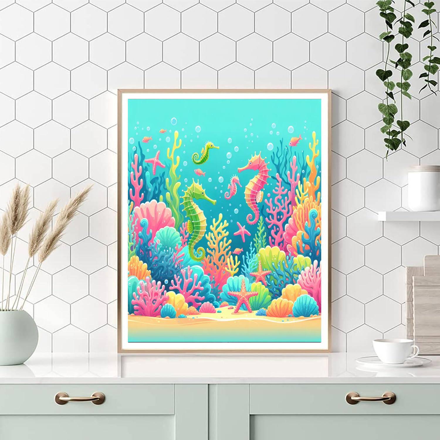 Mystical Undersea Expedition Paint By Numbers Kits