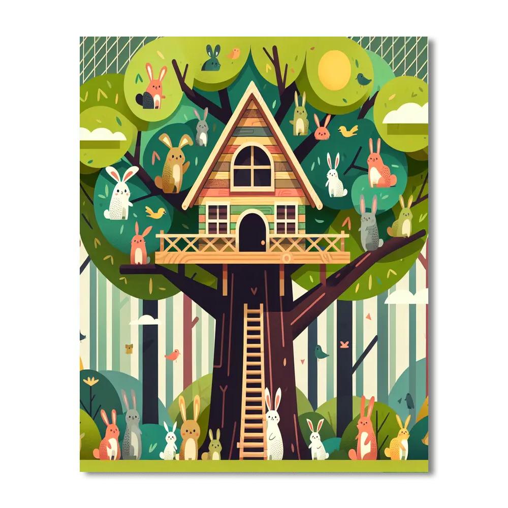 Magic Treehouse Chronicles Painting By Numbers Kit