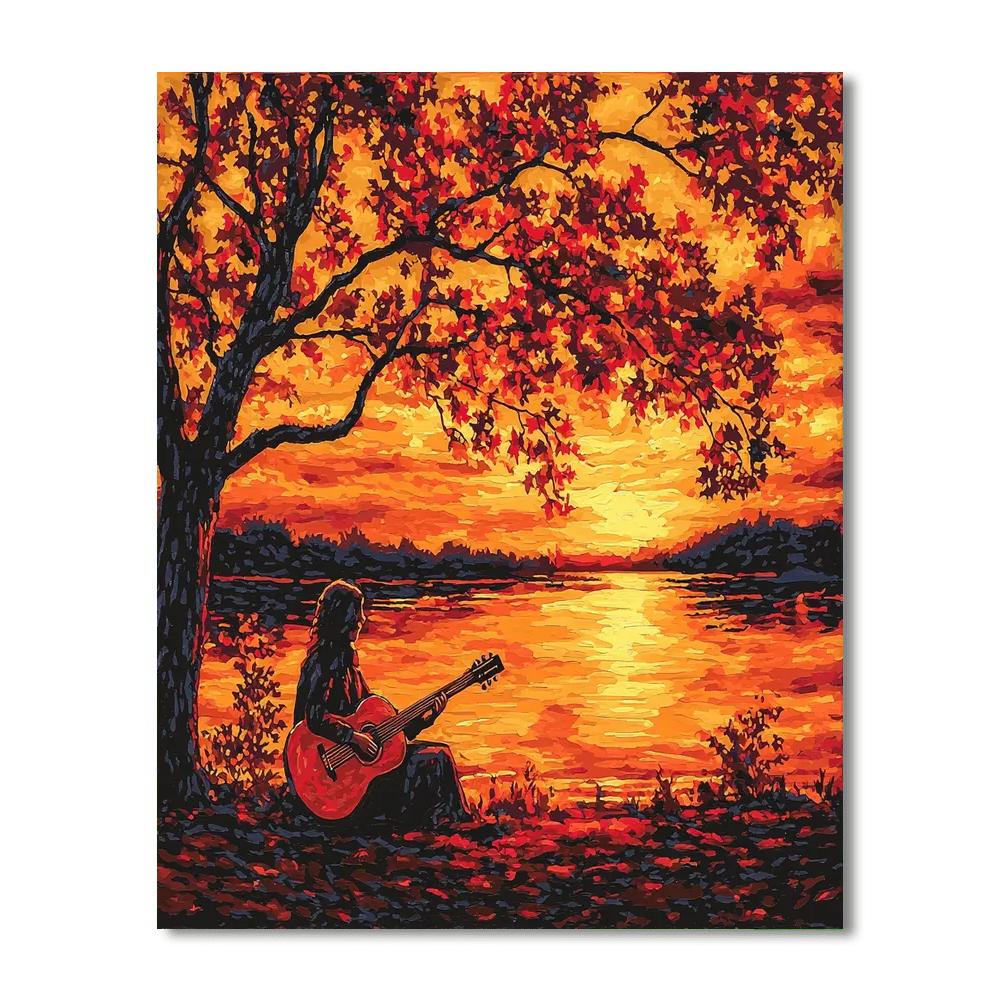 Serenade At Sunset Paint By Numbers