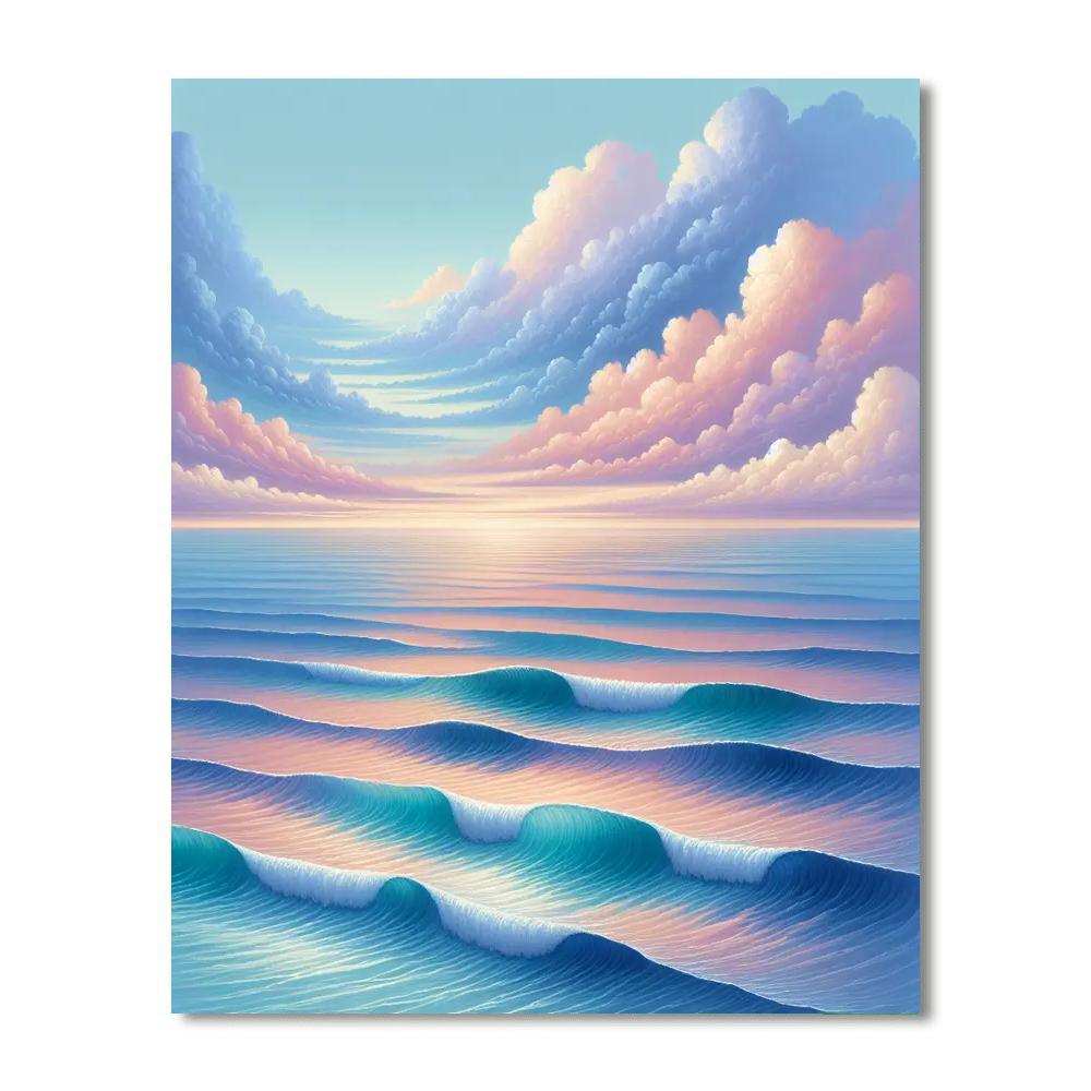 Ocean Serenity Odyssey Numbered Painting Kits