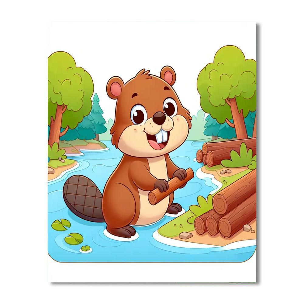 Eager Beaver Paint By Numbers Kits