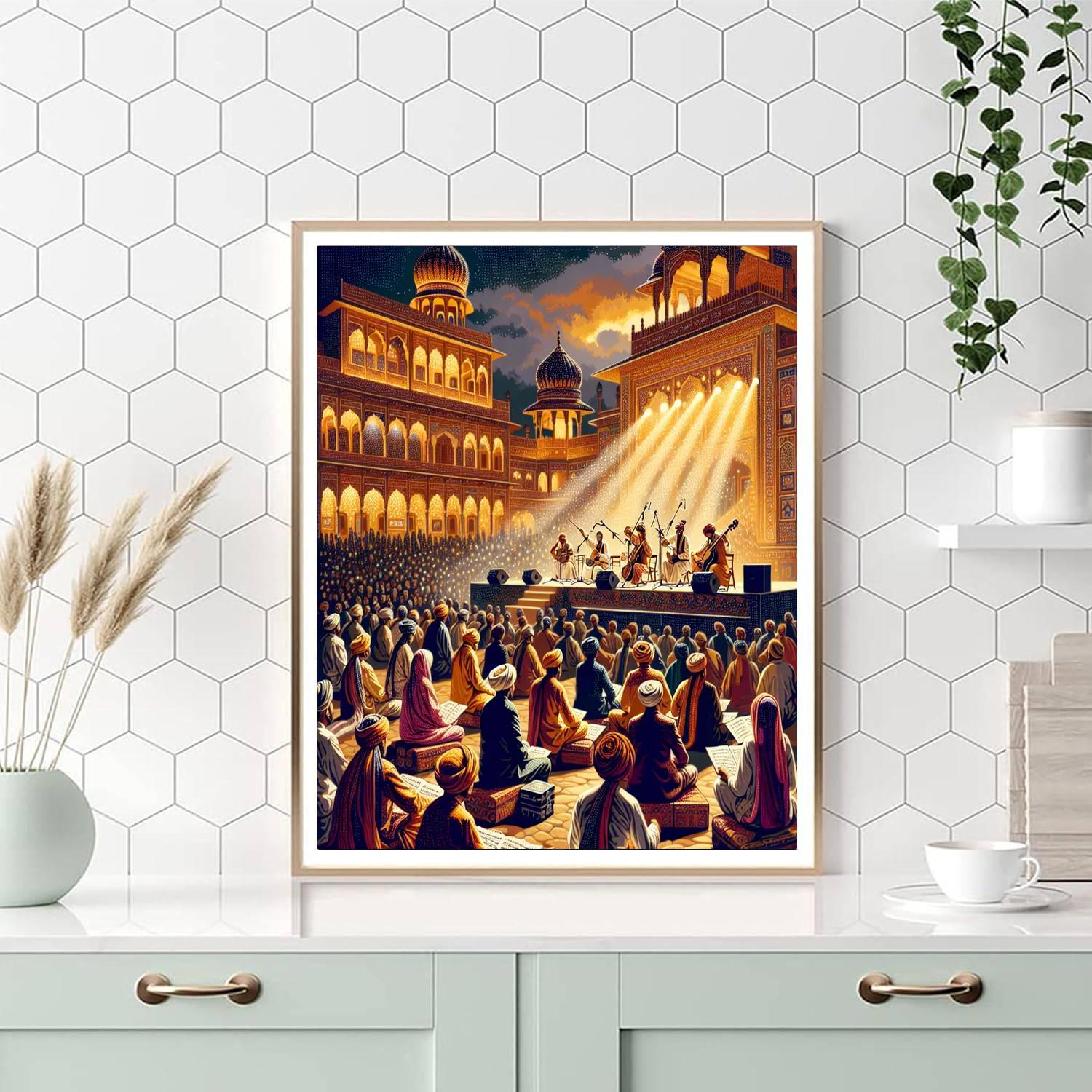 Fez Festival Of World Sacred Music - Fez, Morocco Painting Number Kit