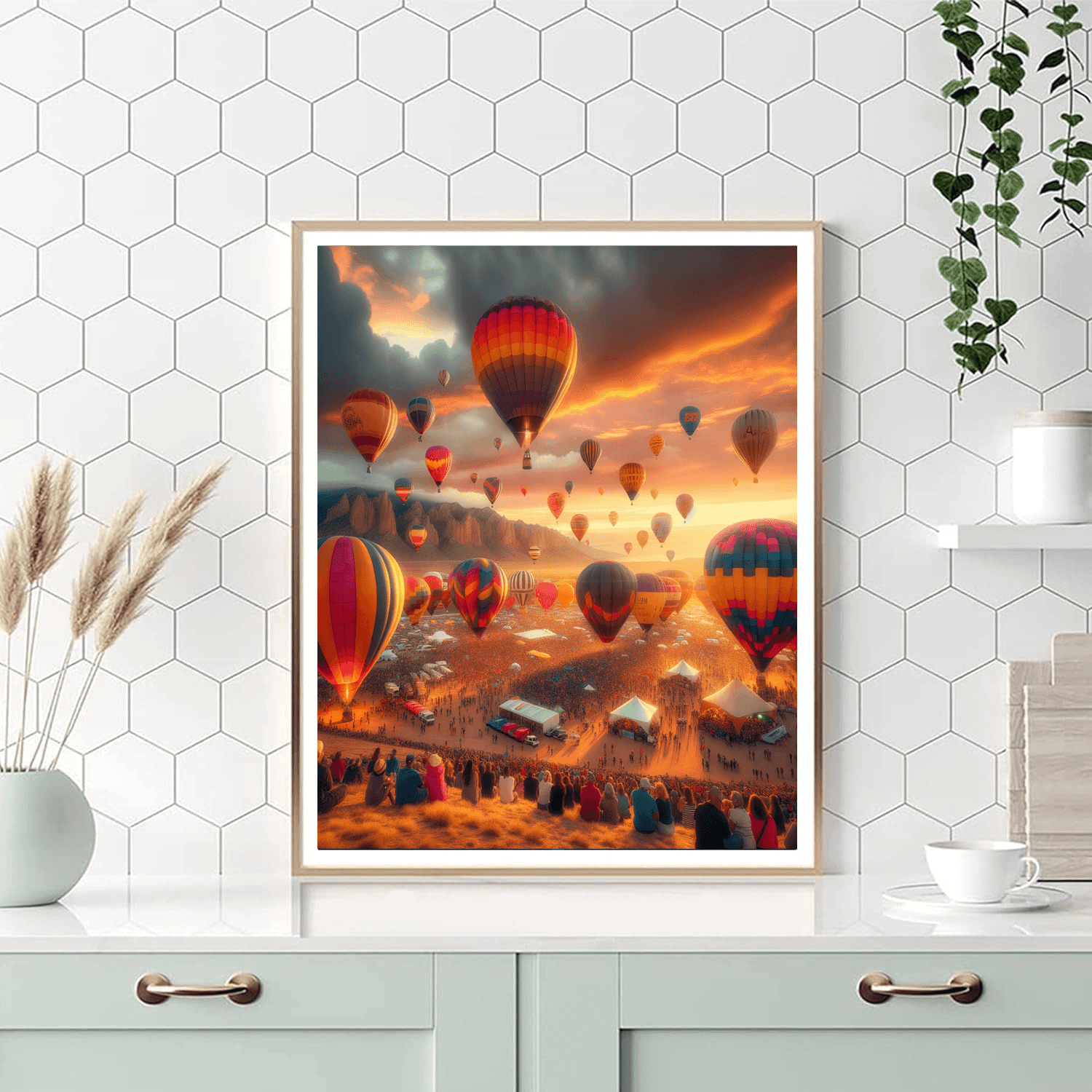 The Albuquerque International Balloon Fiesta - United States Paint By Numbers Kits