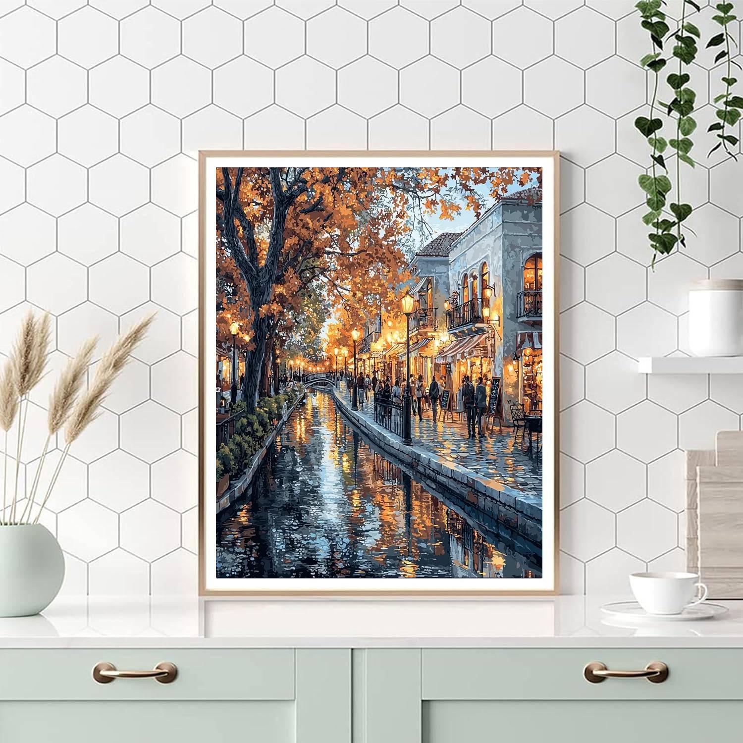 Königsallee - Düsseldorf Paint By Number