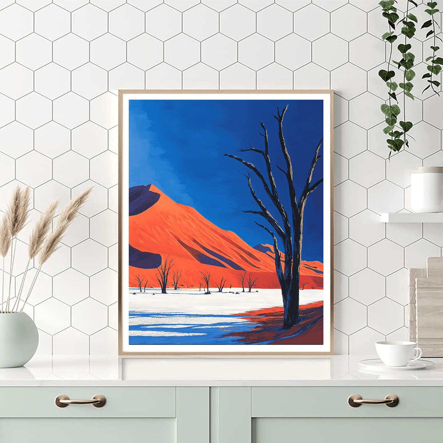 Sossusvlei Dunes - Namibia Paint By Numbers Art