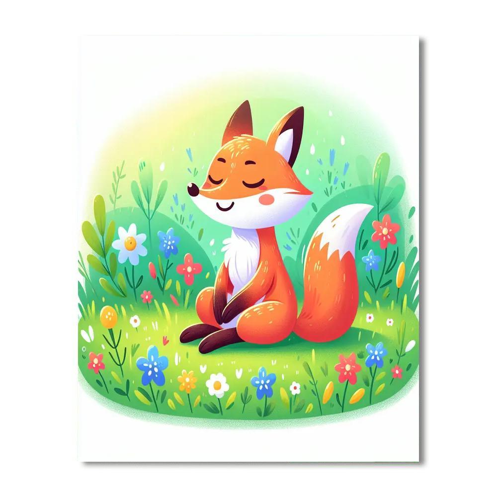 Whimsical Fox Paint By Numbers