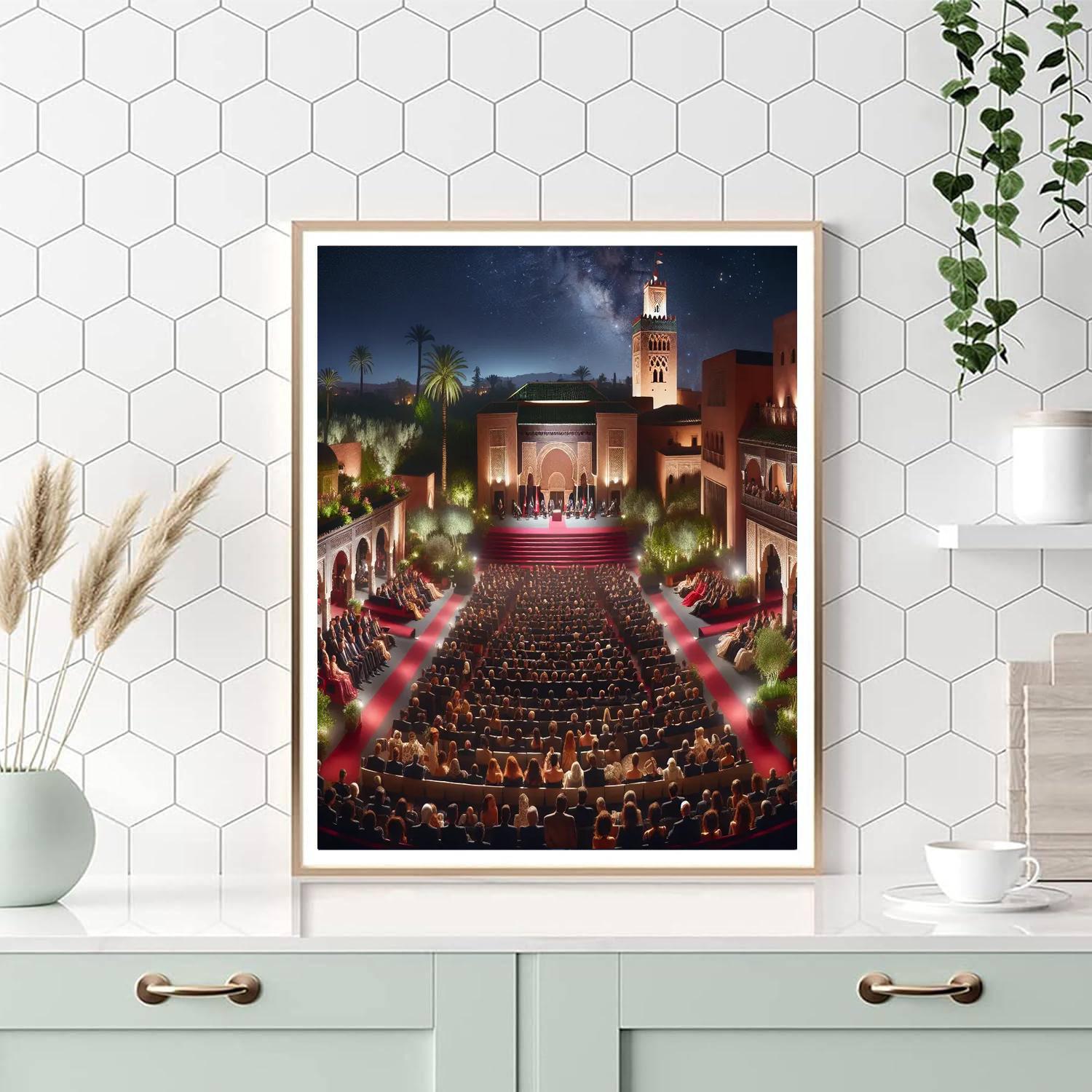 Marrakech International Film Festival - Morocco Paint By Color